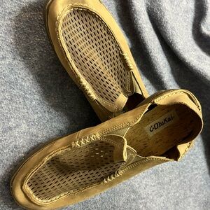 Olukai Leather Slip On Loafers Mens Size 10.5